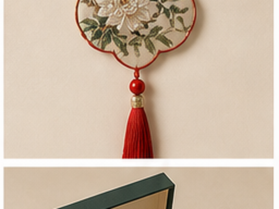 Shu Embroidery Ornament