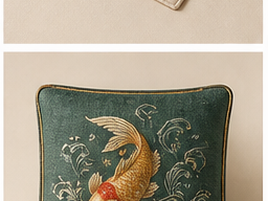 Embroidered Tea Cloth