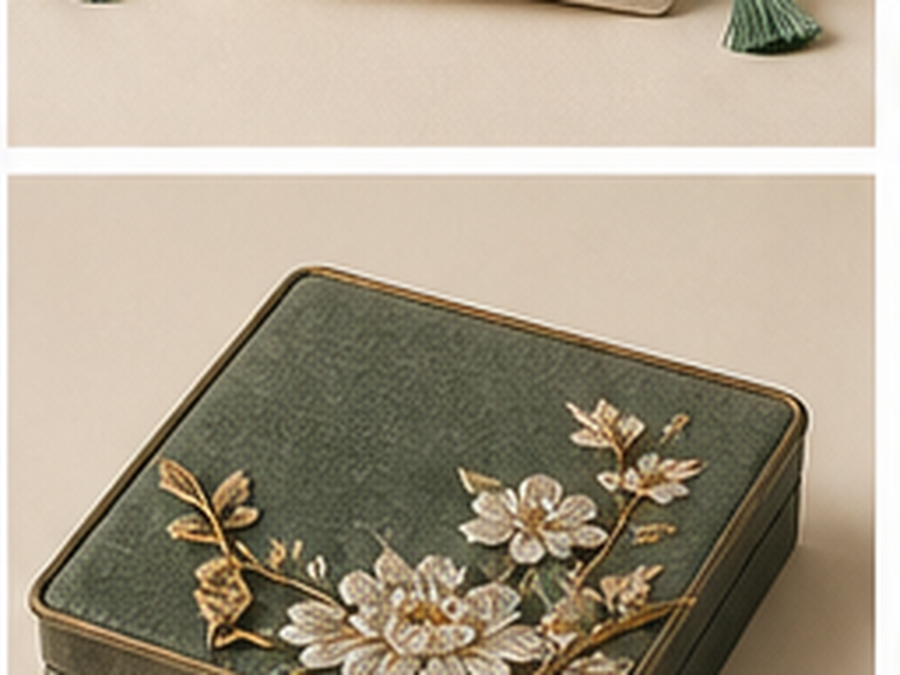 Embroidered Sachet Pouch