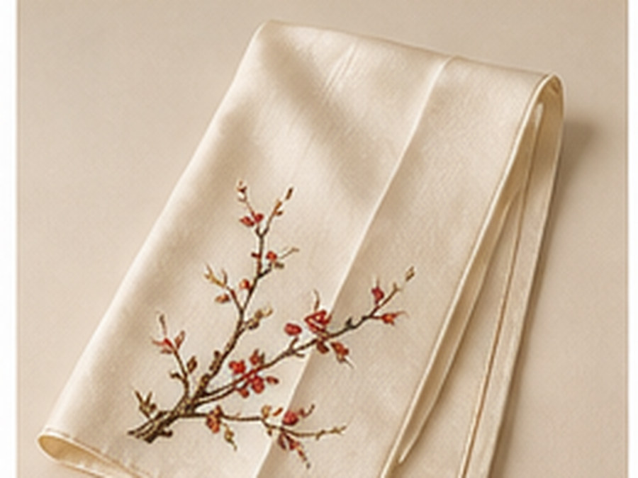 City Motif Embroidery Gift